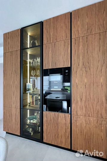 Кухонный гарнитур прямой