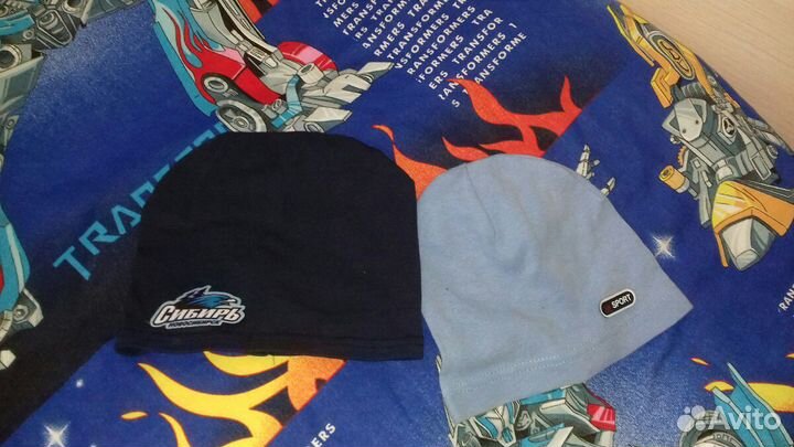 Детские шапки на мальчика 4-6 лет