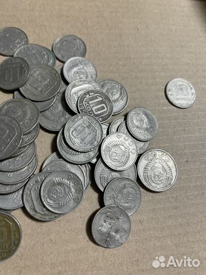 Монеты 50 годов сохран супер 85 штук