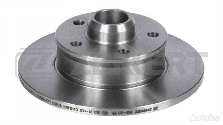 Диск торм. задн. Seat Toledo 93- VW Corrado 91- Golf III 91- Passat III IV 88- Vento 91