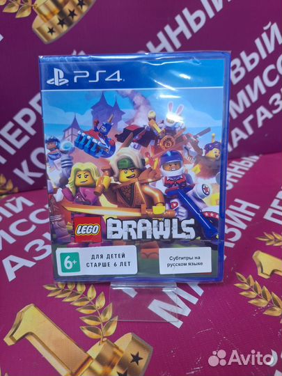 Игра Lego Brawls (PlayStation 4, Русские субтитры)