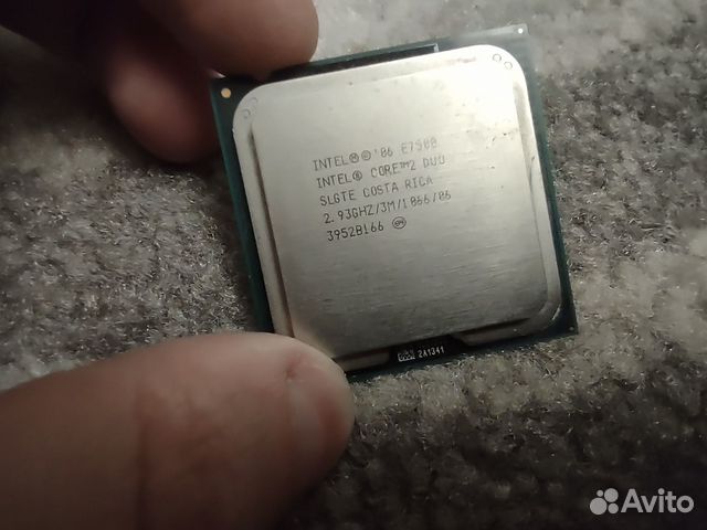 Процессор е7500 (775 socket)