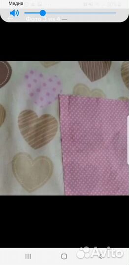 Бортики в детскую кроватку (комплект для девочки