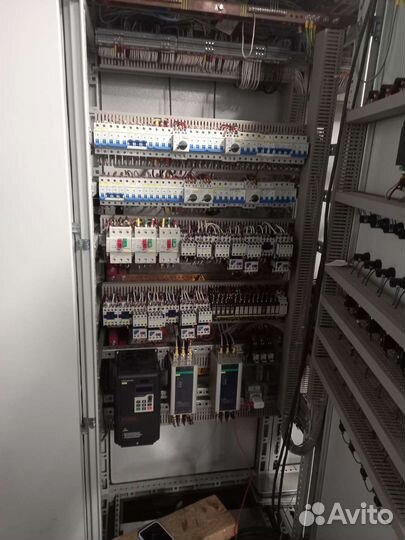 Сборка, проект, подключение электрощитов, Вру, ща