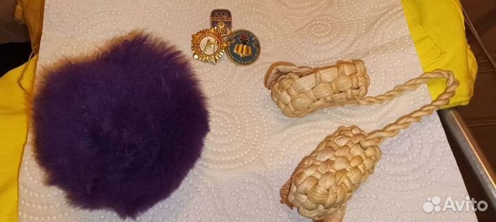 Значки ссср,соломка и матрёшки нов