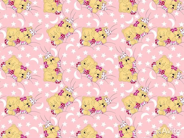 Постельное белье детское из бязи 140г Соня розовая