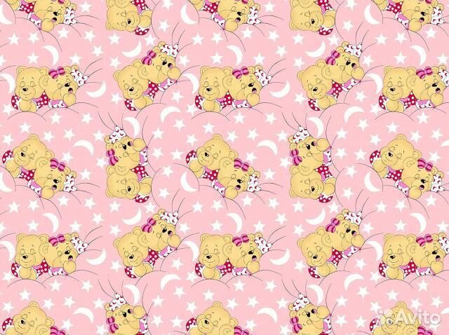 Постельное белье детское из бязи 140г Соня розовая