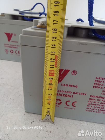 Аккумулятор AGM(тяговый) 12V-105Ah