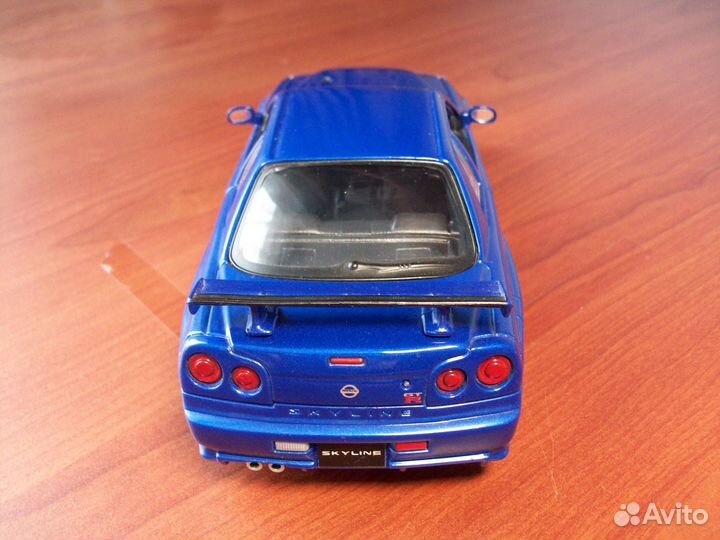 Maisto 1/24 Nissan Skyline R34 GT-R V Spec II 2001