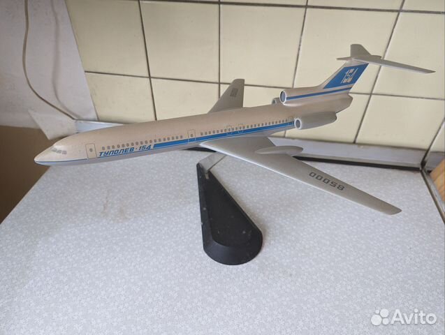 Модель самолета Ту-154 СССР купить в Москве | Хобби и отдых | Авито