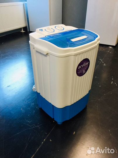 Стиральная машина полуавтомат Aceline 3 кг (Новая)