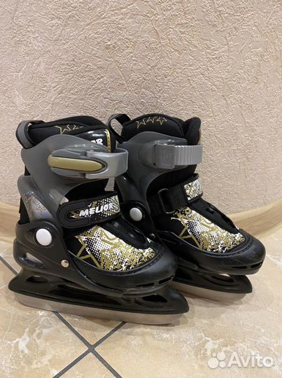 Коньки детские раздвижные 26-29