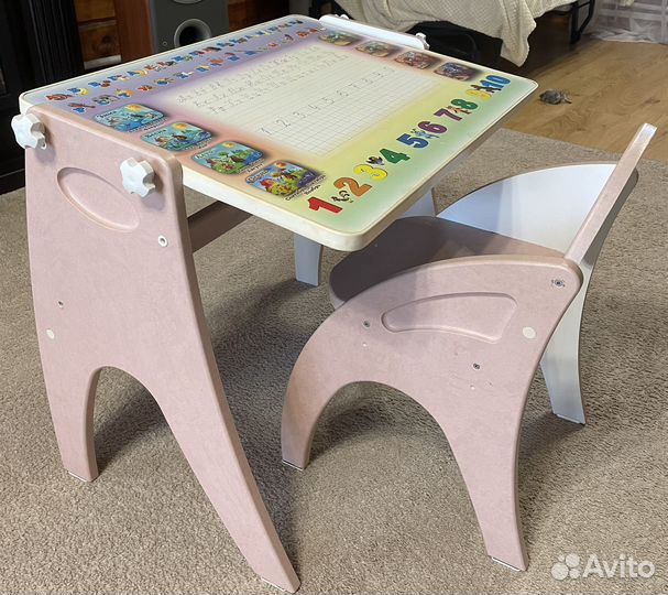 Детский стол и стул