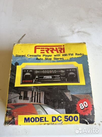 Автомагнитола ferrari