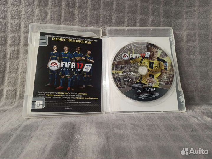 Игра FIFA 17 для PS3