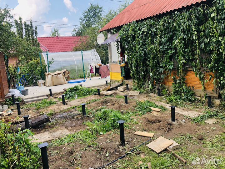 Винтовые сваи под ключ установка