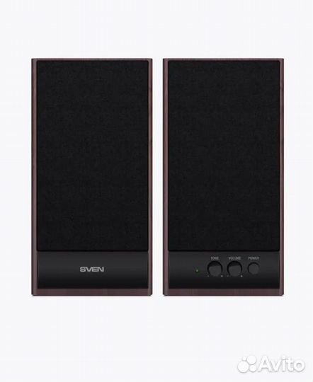 Колонки sven SPS-609 2.0 black 10Bт