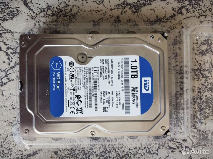 Жесткий диск 1 тб wd blue