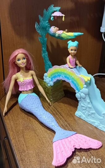 Русалочки Barbie, my little pony, Рапунцель