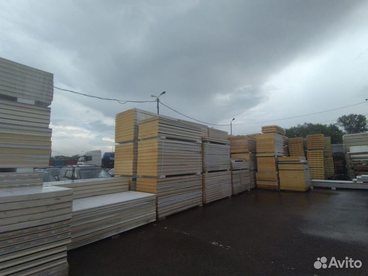 Сэндвич-панели 20000 м2 в наличии