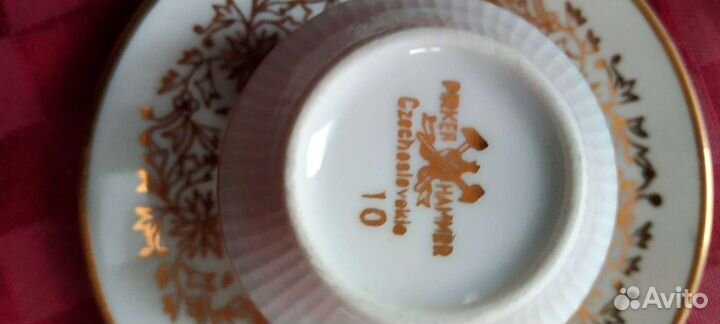 Кофейный сервиз. Чехославакия. 1980 год