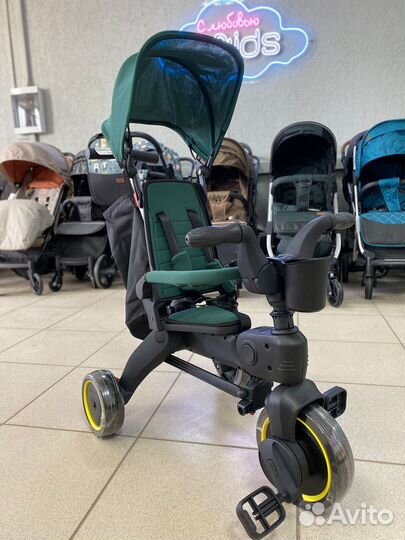 Компактный складной велосипед