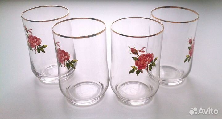 Стаканы 4 штуки