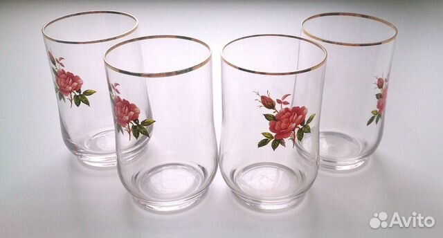 Стаканы 4 штуки
