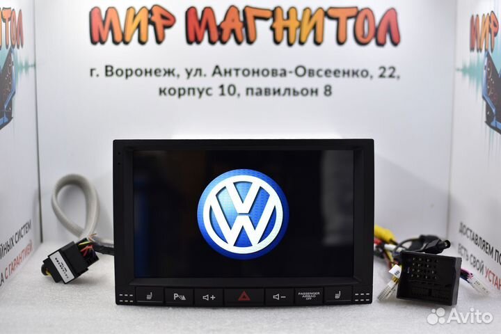 Магнитола Touareg с кнопками Teyes CC2L Plus