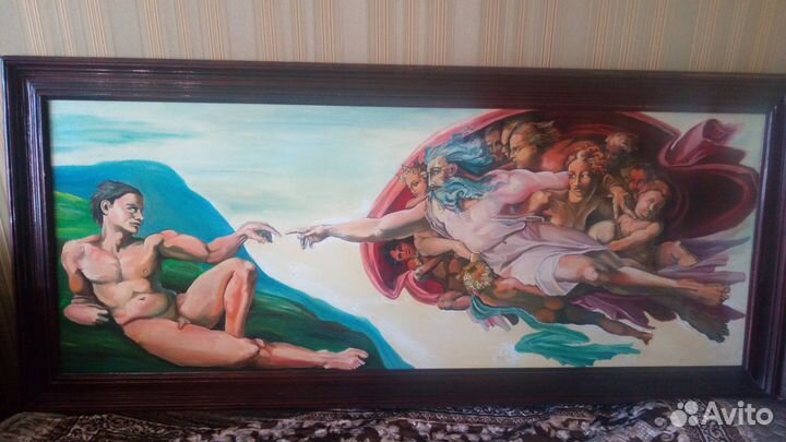 Микеланджело Буонарроти: Сотворение Адама