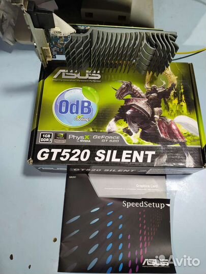 Видеокарта Asus nvidia GT 520 1GB