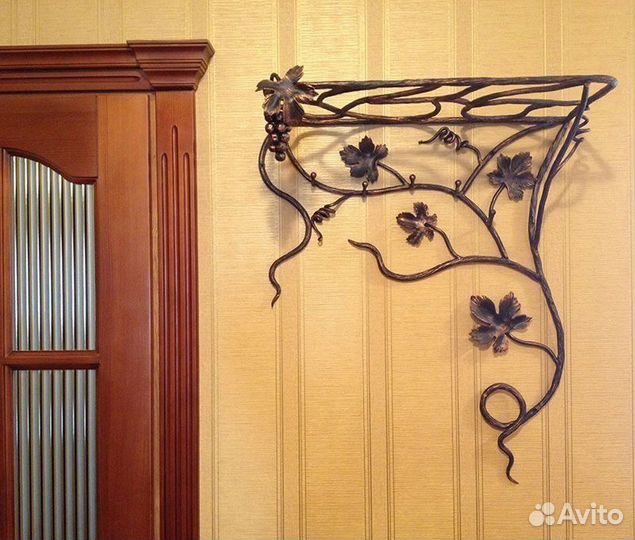 Кованые вешалки