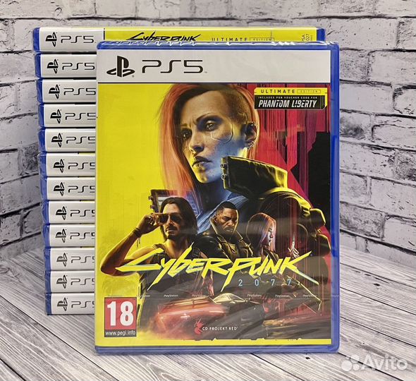 Cyberpunk 2077 Ultimate Edition PS5 Новый диск