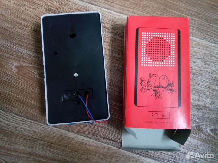 Звонок сетевой на входную дверь новый в упаковке