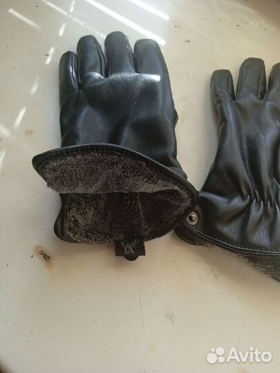 Мужские кожаные перчатки