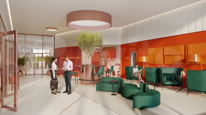 1-к. квартира, 55 м², 40/47 эт.