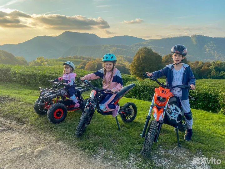 Электромотоцикл White Siberia muxa