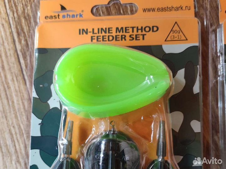 Набор флэт EastShark 3 кормушки + пресс-форма