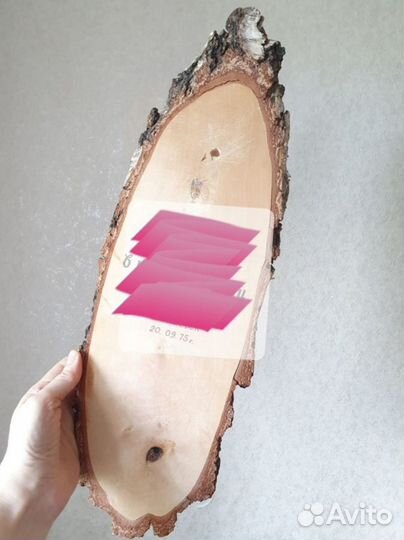 Панно картина на спине дерева