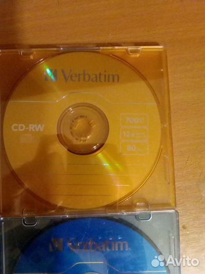 Диски CD-RW 700 mb 4 штуки