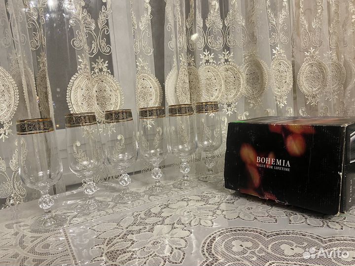 Бокалы чехия богемия