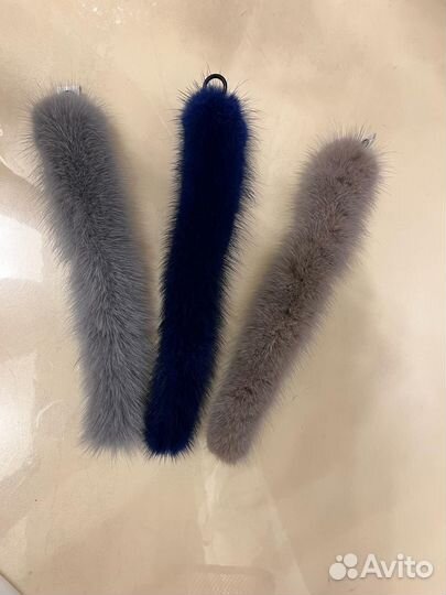 Хвост норки(брелок для ключей)