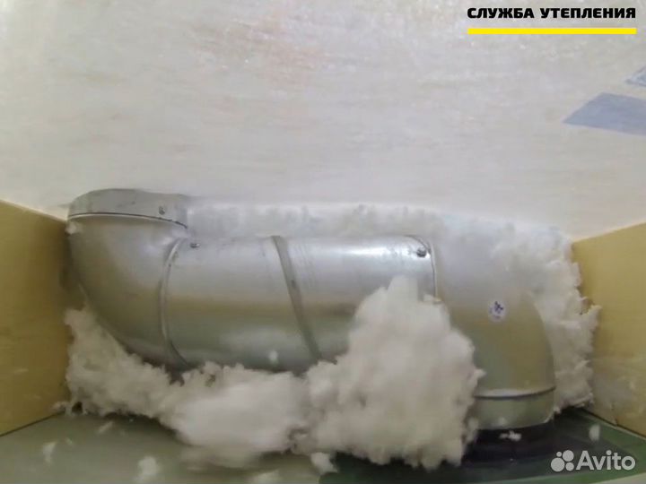 Минвата для бесшовного утепления крыши