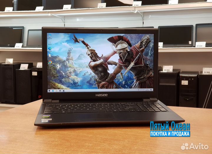 Игровой ноутбук 15 FHD, Core i5 9400, GTX, Гаранти