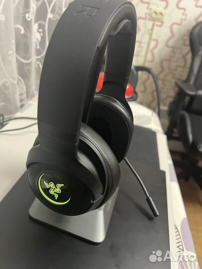 Игровая мышь razer + игровые наушники razer