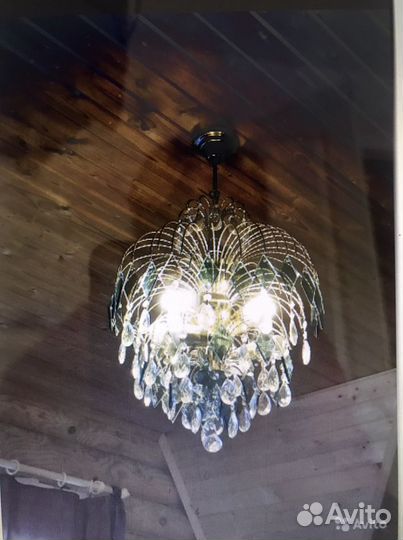 Люстра каскадная