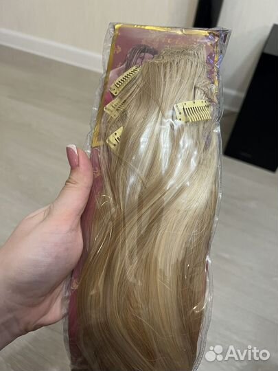 Искусственные волосы на заколках Hivision