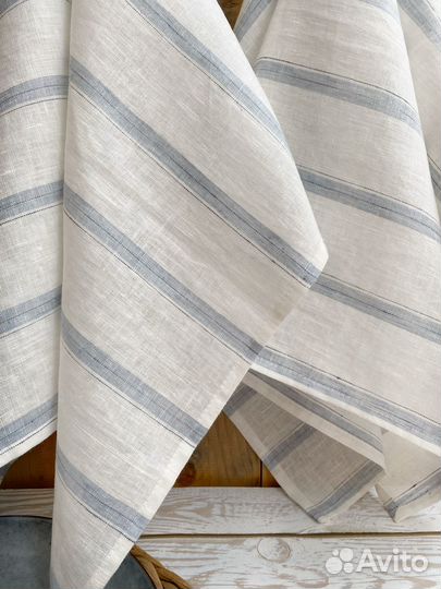 Комплект полотенец из умягчённого льна 2 шт