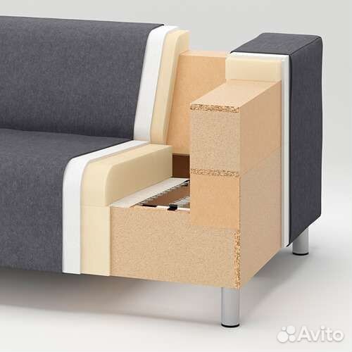 Диван IKEA Klippan (серый)