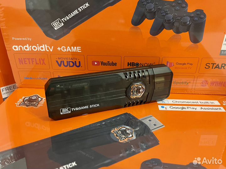 Android TV приставка Game Stick Box 8K